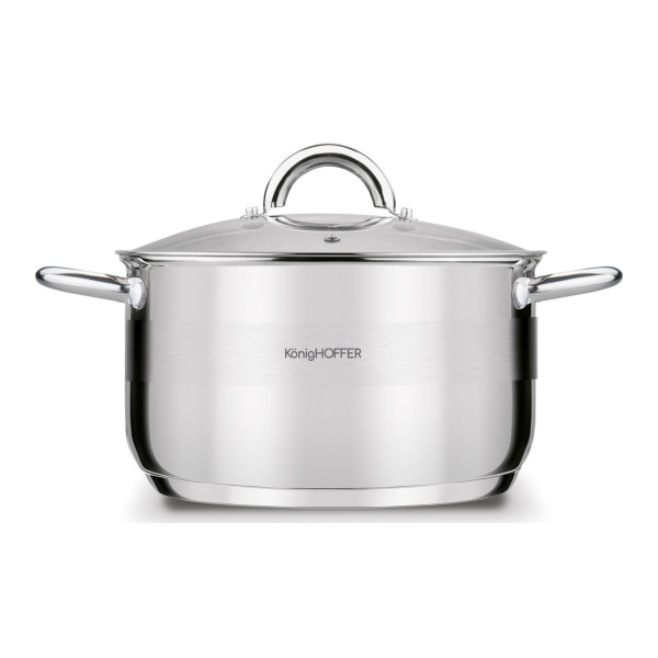 Фото - Набор посуды Konighoffer 10 пр. FARO 14-16-18-20-24b см (LK240101/LKA-127HFOCO-10PC)
