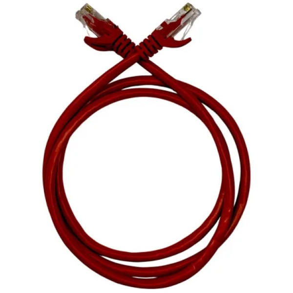 Фото - Кабель патч-корд GEAR САТ.5E UTP CCA 24AWG 0.5m Red (GPC-UTPCCARJ45-0.5R)