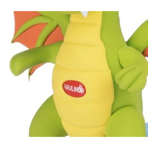 Фото - Масса для лепки Paulinda Super Dough Cool Dragon Дракон Зеленый (PL-081378-13)