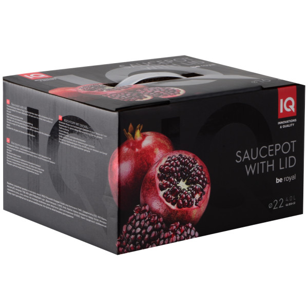 Фото - Кастрюля IQ Royal 4.0 л (IQ-2051-22)