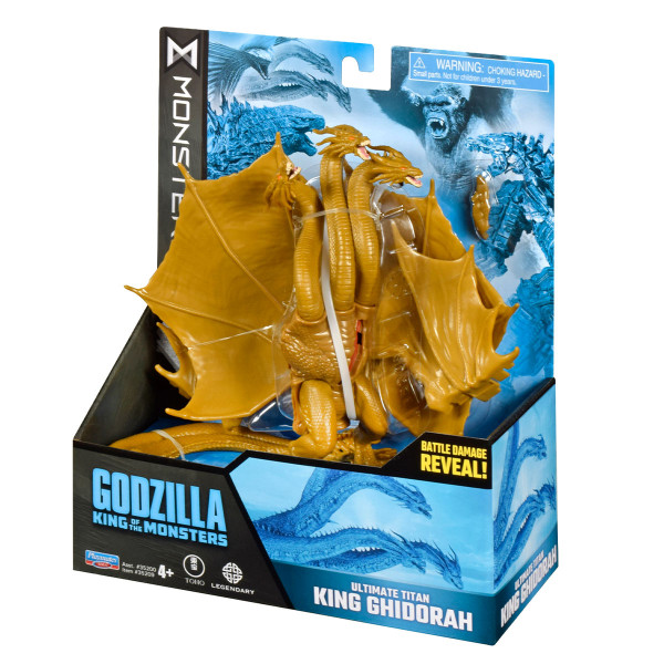 Фото - Фигурка мифического существа Godzilla vs. Kong S2 – КОРОЛЬ ГИДОРА (35209)