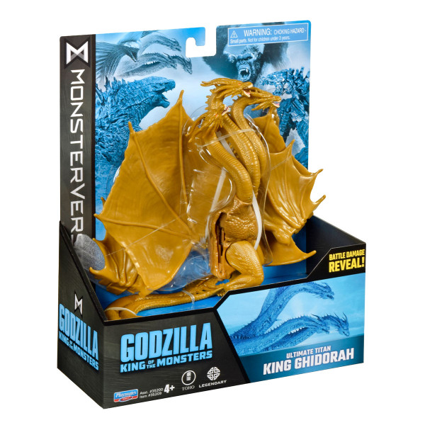 Фото - Фигурка мифического существа Godzilla vs. Kong S2 – КОРОЛЬ ГИДОРА (35209)