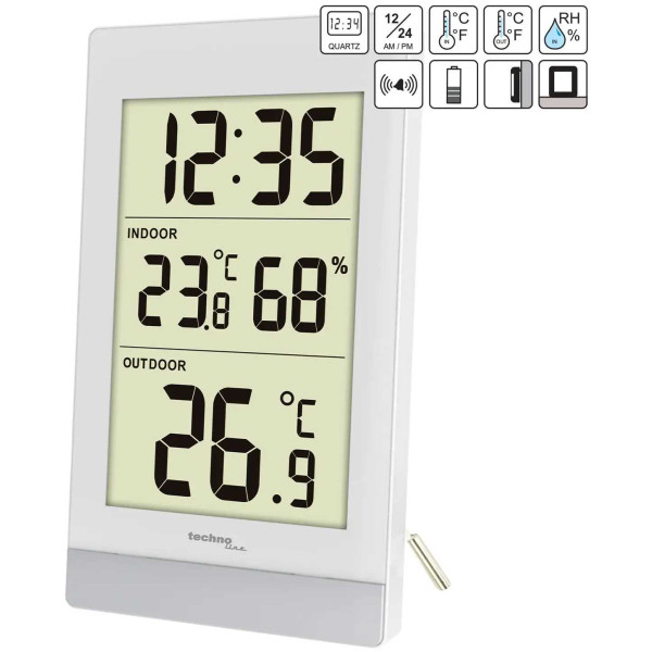 Фото - Термогигрометр Technoline WS7039 White
