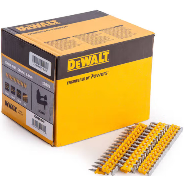 Фото - Гвозди DeWALT 2,6 мм 1005 шт. (DCN8901030)