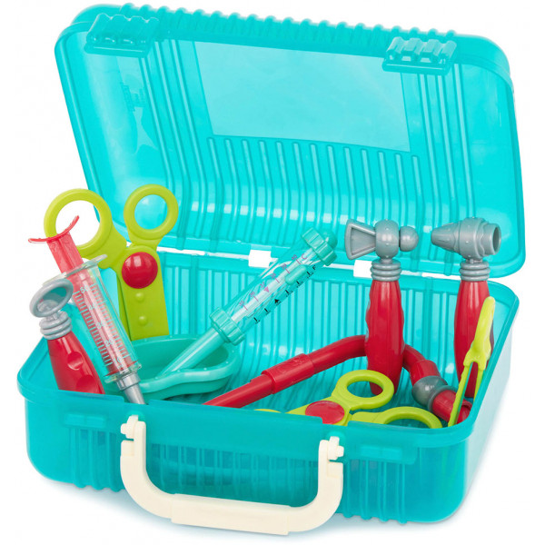 Фото - Сюжетно-ролевая игра. Набор-профессий Battat Чемоданчик Врача 11 предметов (BT4537Z)