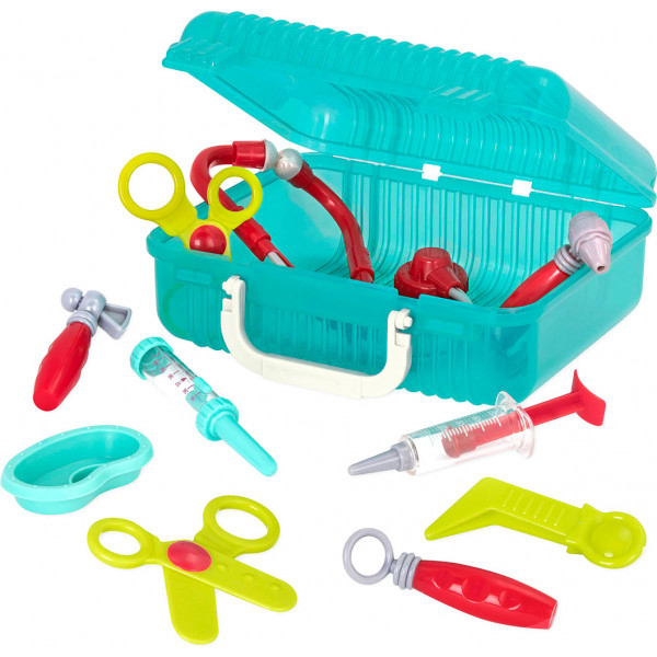 Фото - Сюжетно-ролевая игра. Набор-профессий Battat Чемоданчик Врача 11 предметов (BT4537Z)