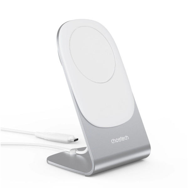 Фото - Беспроводное зарядное устройство Choetech T518-F 15W + подставка-держатель