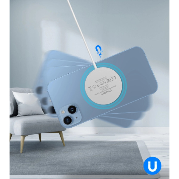 Фото - Беспроводное зарядное устройство Choetech T518-F 15W + подставка-держатель