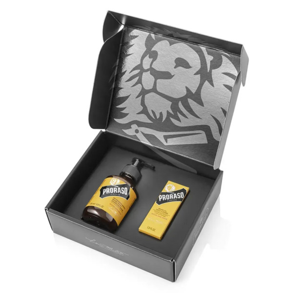 Фото - Подарочный набор для ухода за лицом Proraso Duo Pack Oil+Shampoo Wood&Spice (8004395007455)