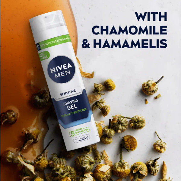 Фото - Гель для бритья NIVEA Мгновенная защита 200 мл