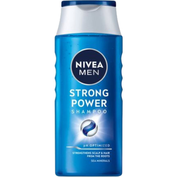 Фото - Шампунь мужской NIVEA Strong power 250 мл Фото - Шампунь мужской NIVEA Strong power 250 мл