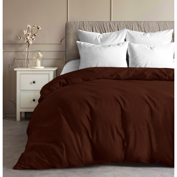 Фото - Пододеяльник двуспальный Zastelli Бязь Мустанг 19-1217 175х210 см коричневый (15668) Фото - Пододеяльник двуспальный Zastelli Бязь Мустанг 19-1217 175х210 см коричневый (15668)