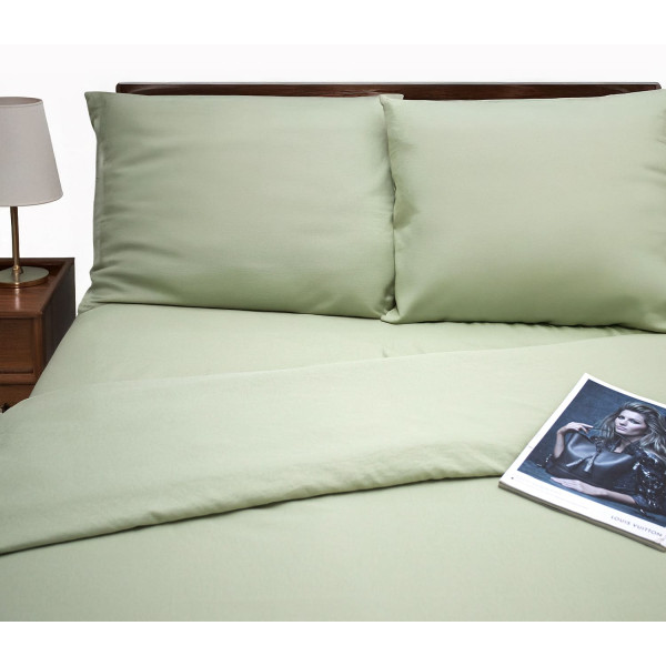 Фото - Комплект постельного белья Zastelli GREEN вискоза 175х210 Зеленый (22086)