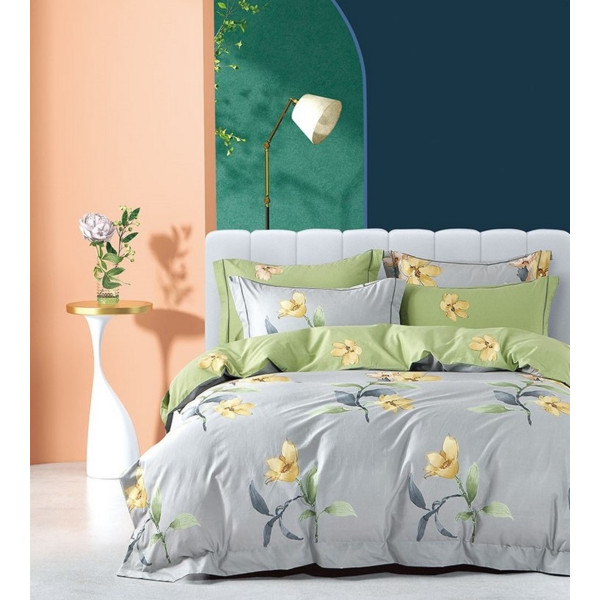 Фото - Комплект постельного белья Word of Dream Премиум сатин 200х220 см серый (BX631)