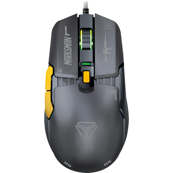 Фото - Мышь проводная игровая YENKEE YMS 3600BK MARKSMAN Black