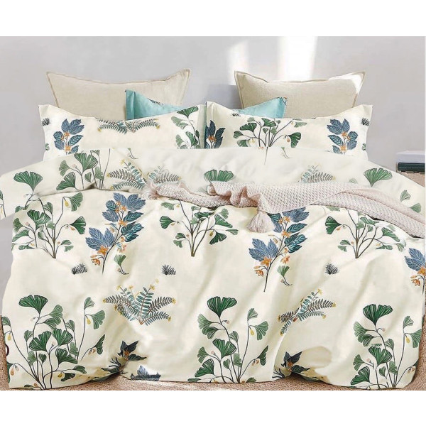 Фото - Комплект постельного белья Zastelli 524-525 бязь 175х210 Молочный (18994)