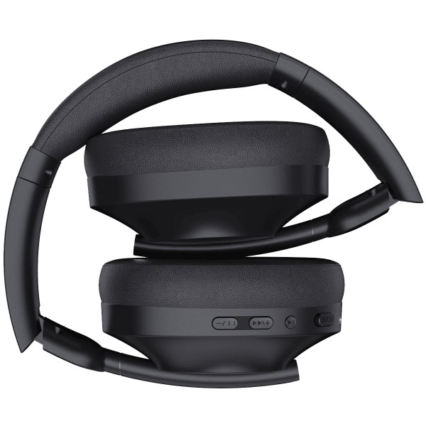 Фото - Наушники полноразмерные беспроводные Defender FreeMotion B485 Black (63485)