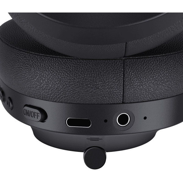 Фото - Наушники полноразмерные беспроводные Defender FreeMotion B485 Black (63485)