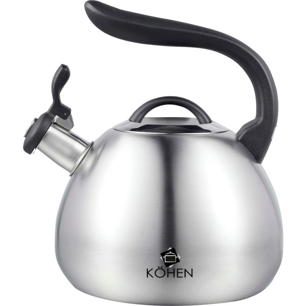 Фото - Чайник металлический Kohen со свистком Dandy 3 л (KN93003)