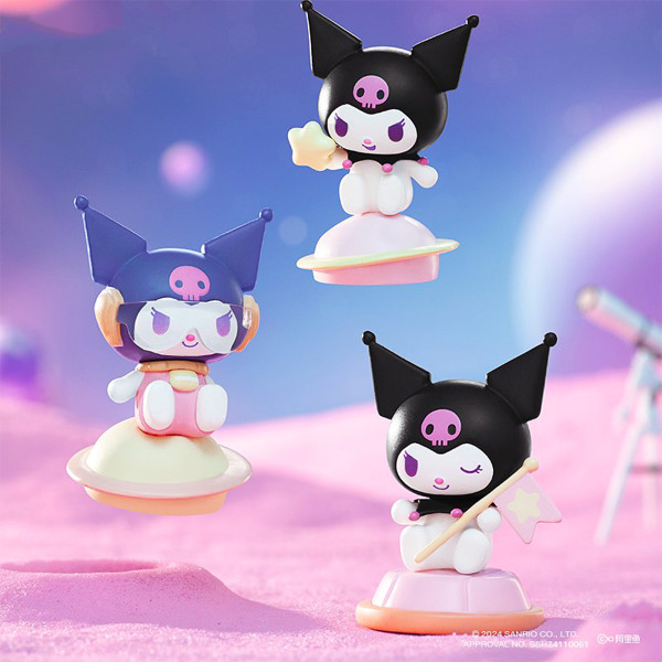Фото - Игровая фигурка-сюрприз Pop Top KUROMI – ГАЛАКТИЧЕСКИЕ ПРИКЛЮЧЕНИЯ (свет, в асс.) (24MQD-033)