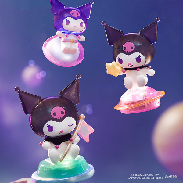 Фото - Игровая фигурка-сюрприз Pop Top KUROMI – ГАЛАКТИЧЕСКИЕ ПРИКЛЮЧЕНИЯ (свет, в асс.) (24MQD-033)