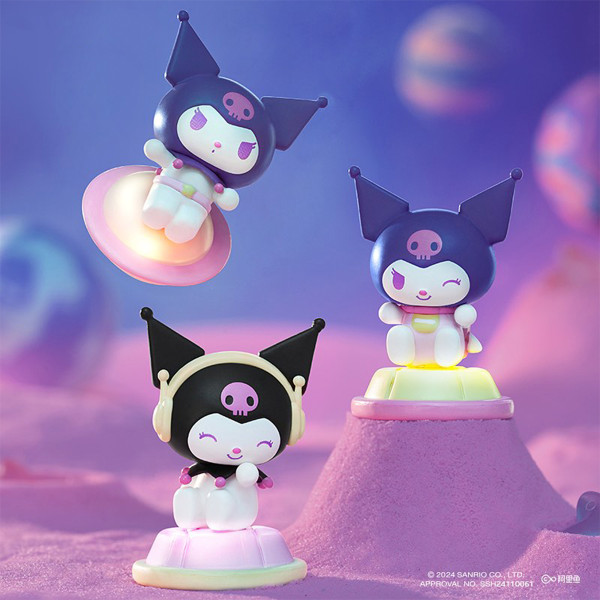 Фото - Игровая фигурка-сюрприз Pop Top KUROMI – ГАЛАКТИЧЕСКИЕ ПРИКЛЮЧЕНИЯ (свет, в асс.) (24MQD-033)