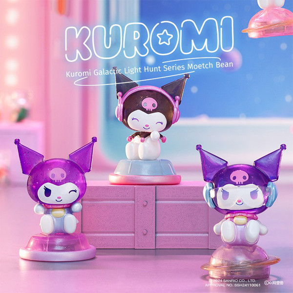 Фото - Игровая фигурка-сюрприз Pop Top KUROMI – ГАЛАКТИЧЕСКИЕ ПРИКЛЮЧЕНИЯ (свет, в асс.) (24MQD-033)