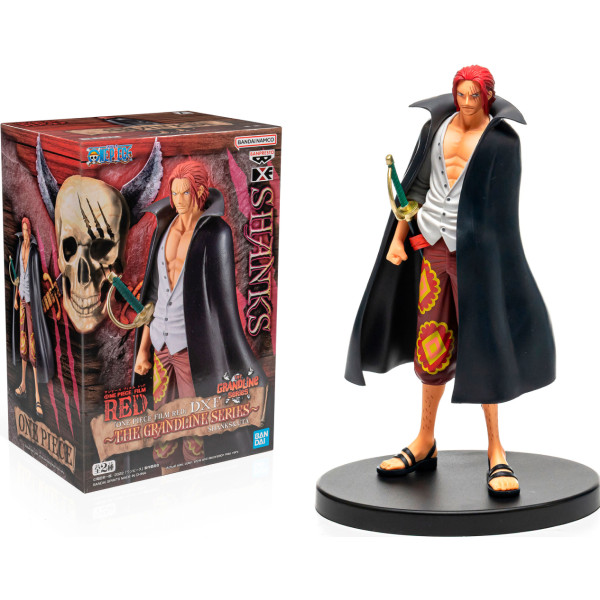 Фото - Коллекционная фигурка Banpresto OP Red Dxf Grandline Shanks (BP88185P)