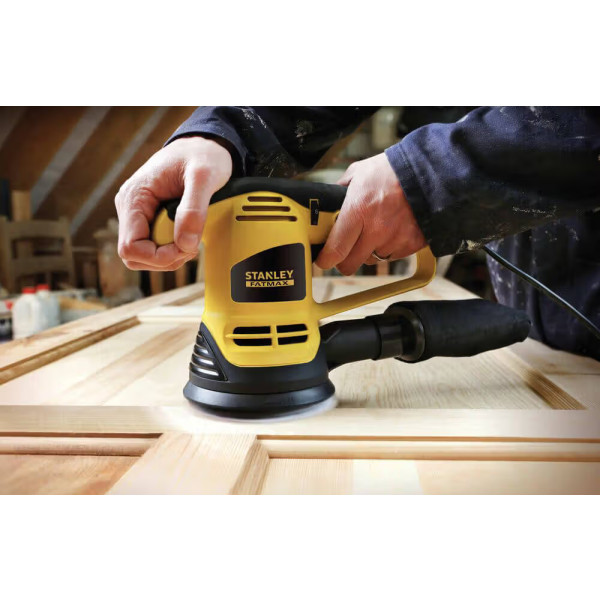 Фото - Эксцентриковая шлифовальная машина Stanley FatMax 480 Вт (FME440K)