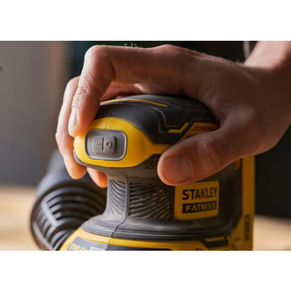 Фото - Эксцентриковая шлифовальная машина Stanley FatMax Li-Ion 18В (SFMCW220D1S)