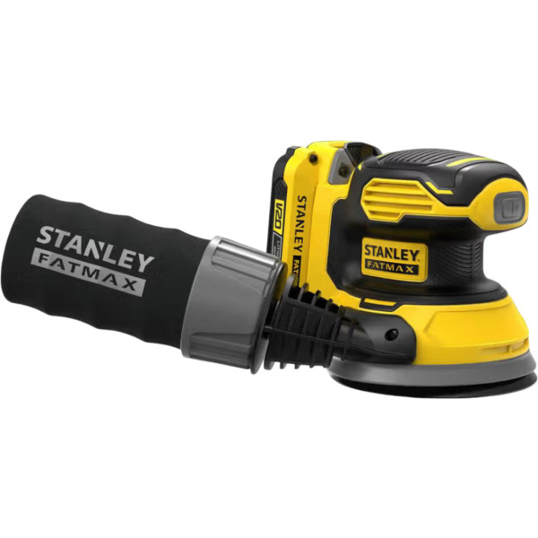 Фото - Эксцентриковая шлифовальная машина Stanley FatMax Li-Ion 18В (SFMCW220D1S)