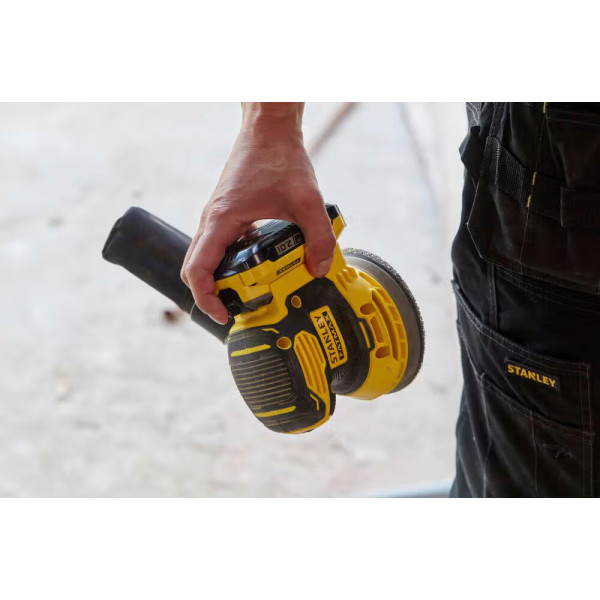 Фото - Эксцентриковая шлифовальная машина Stanley FatMax Li-Ion 18В (SFMCW220D1S)
