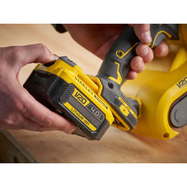 Фото - Ленточная шлиф. машина Stanley FatMax V20 18В (SFMCW223B)