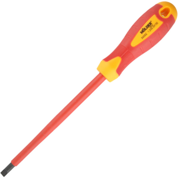Фото - Отвертка Molder VDE 1000 В SL6.5x150 мм (MT35006)