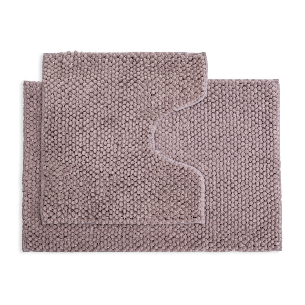 Фото - Набор ковров DarianA Ананас 50х80+55х50 см Гранитный (1000007475)