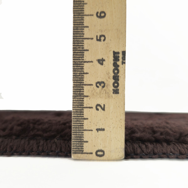 Фото - Набор ковров DarianA полипропилен Standard 60х100+60х50 см с вырезом Шоколадные соты (1000009630)