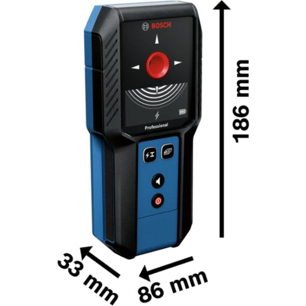 Фото - Детектор Bosch Professional GMS 120-27 (0.601.081.700)