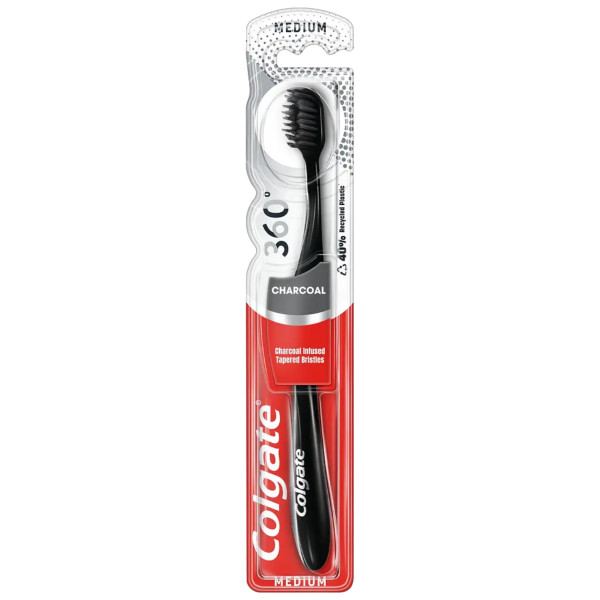Фото - Зубная щетка Colgate 360 Деревня угля