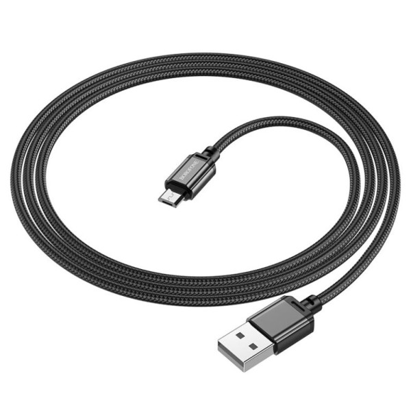 Фото - Кабель синхронизации данных BOROFONE BX87 Micro Black (6974443389029)