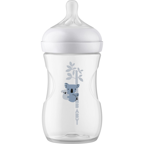 Фото - Бутылочка для кормления Philips AVENT Natural Природный поток SCY903/67 260 мл Коала (8710103989714)
