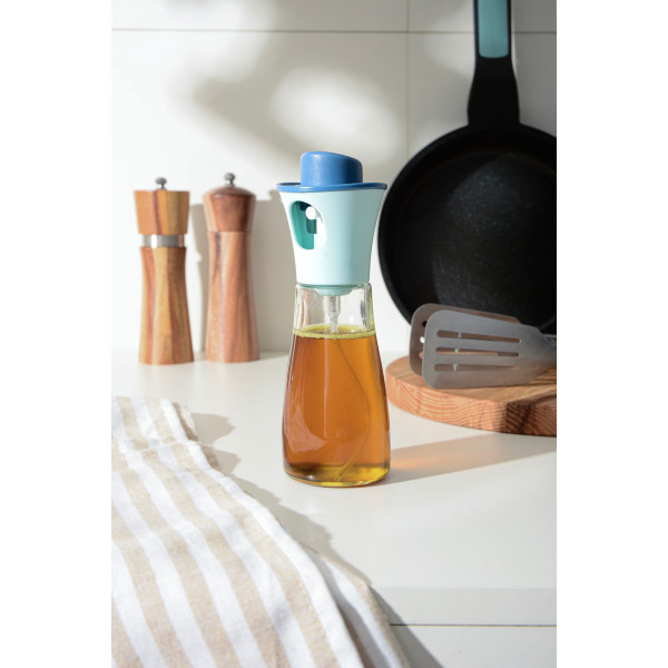 Фото - Емкость для масла и уксуса Ecomo OIL 160 мл с распылителем (24031117)