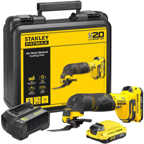 Фото - Многофункциональный инструмент Stanley FatMax 18В,Li-Ion (SFMCE500D2K)