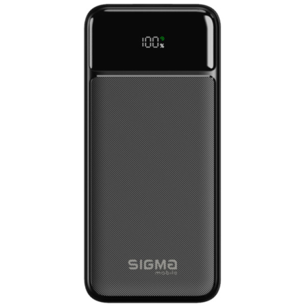 Фото - Батарея мобильная Sigma mobile X-power SI20A4QL black (20000mAh, QC22.5W+PD20W)
