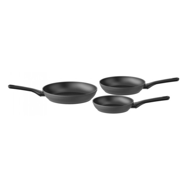 Фото - Набор сковород Berghoff 1315090 Helix 3 пр. 20/24/28 см