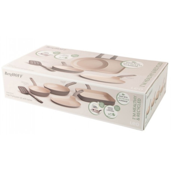 Фото - Набор сковород Berghoff 3950442 LEO Balance Moonmist 4 шт.