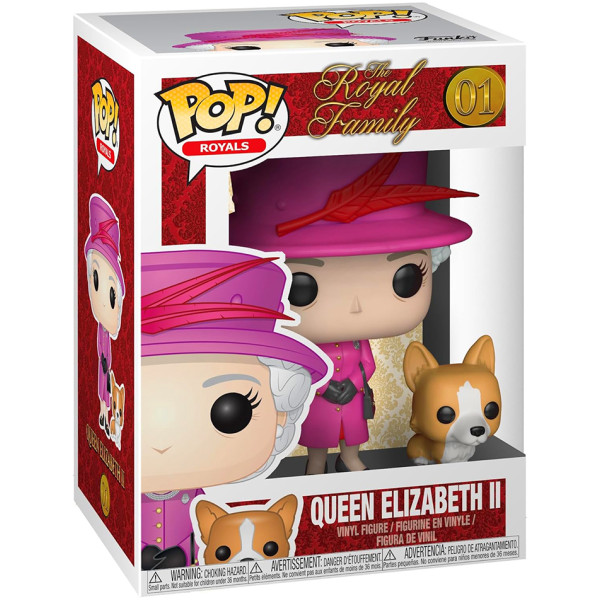 Фото - Коллекционная фигурка FUNKO POP! cерии Royal S1 ­ Queen Elizabeth II (21947)