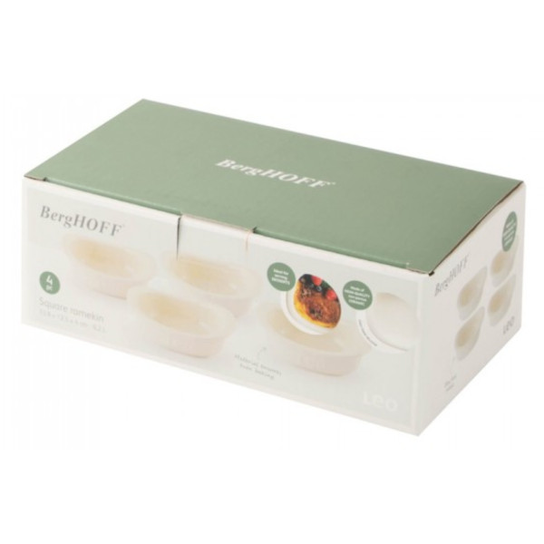 Фото - Набор мини-форм для приготовления Berghoff 3950503 LEO BALANCE 200 мл 4 пр.