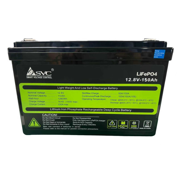 Фото - Источник бесперебойного питания SVC XL-600+12.8V 100Ah с аккумуляторной батареей