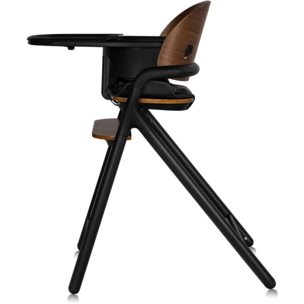 Фото - Стульчик для кормления классический Lionelo CELIA BLACK WOOD