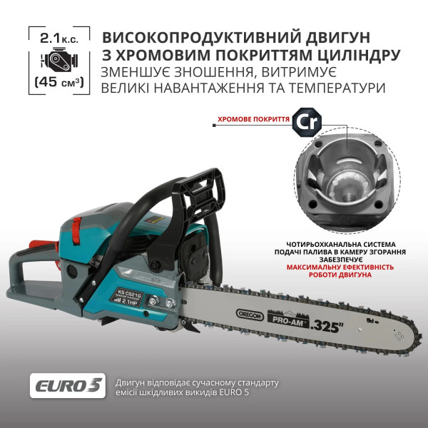 Фото - Цепная пила Konner&Sohnen KS CS21G-16-1
